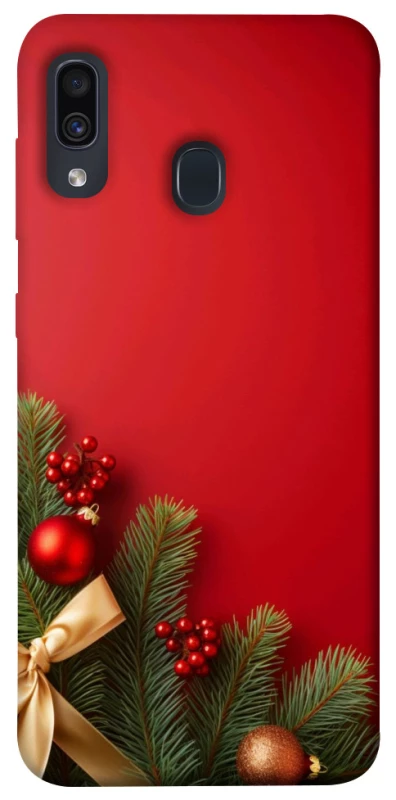 Чохол на Samsung Galaxy A20 / A30 Новорічний v21 фото 1 з 1