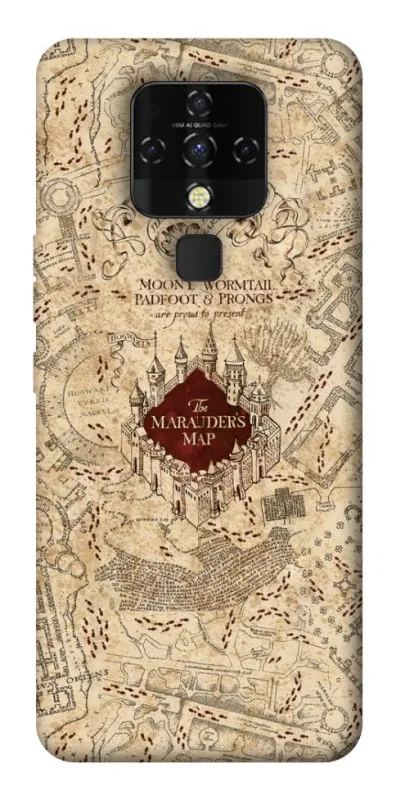 Чохол на TECNO Camon 16 SE Marauders map фото 1 з 1
