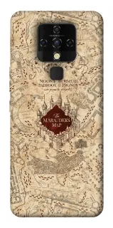 Чехол на TECNO Camon 16 SE Marauders map фото 1 из 1