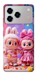 Чохол на ZTE Blade A76 Labubu twins ver.2 фото 1 з 1