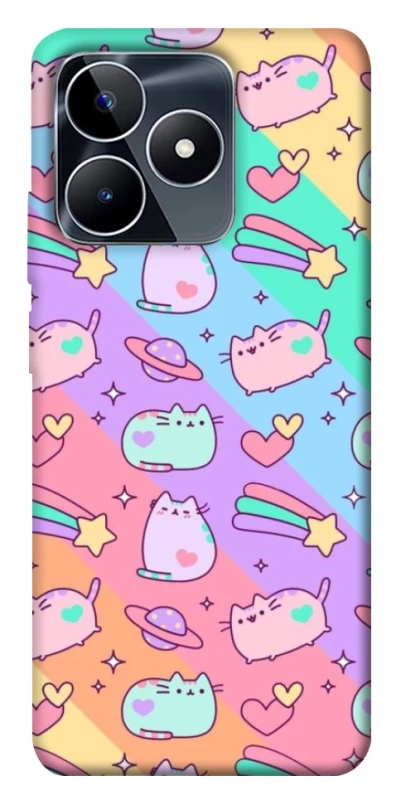 Чохол на Realme C53 Cat Cute фото 1 з 1