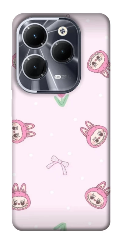 Чохол на Infinix Hot 40 Pro Labubu Flower фото 1 з 1