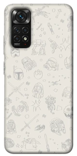 Чохол на Xiaomi Redmi Note 11 (Global) / Note 11S Star Wars background ver.1 фото 1 з 1