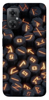 Чехол на Xiaomi Redmi Note 11R Огненые руны фото 1 из 1