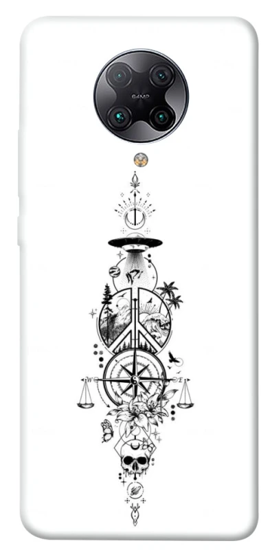 Чехол на Xiaomi Redmi K30 Pro / Poco F2 Pro Tattoo ver.7 фото 1 из 1