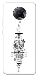 Чехол на Xiaomi Redmi K30 Pro / Poco F2 Pro Tattoo ver.7 фото 1 из 1