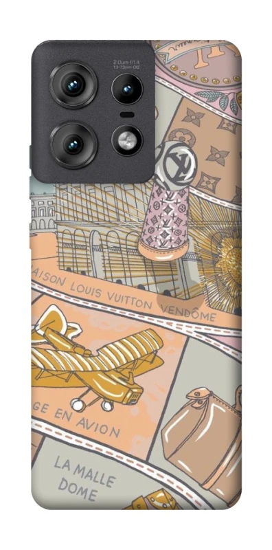 Чехол на Motorola Edge 50 Pro Fashion collage ver.2 фото 1 из 1