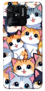 Чохол на Xiaomi Redmi 10C Cute Cat v2 фото 1 з 1