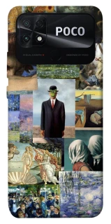 Чехол на Xiaomi Poco C40 Art collage ver.4 фото 1 из 1