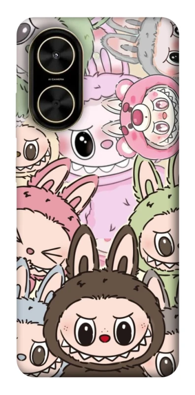 Чохол на Xiaomi Poco C71 All Labubu 3 фото 1 з 1