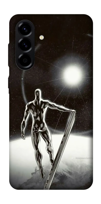 Чохол на Samsung Galaxy A57 5G Срібний серфер фото 1 з 1