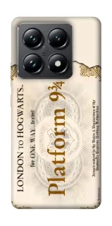 Чехол на Xiaomi 14T Pro Ticket 9-3/4 фото 1 из 1