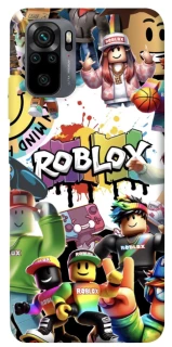 Чехол на Xiaomi Redmi Note 10 / Note 10s Roblox Characters Collage фото 1 из 1