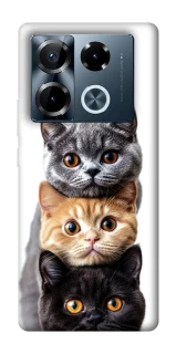 Чохол на Infinix Note 40 Pro 4G Гарні котики фото 1 з 1