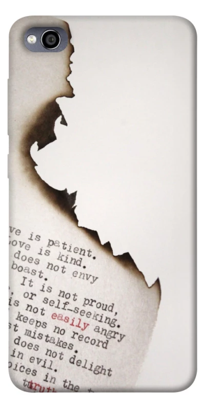 Чехол на Xiaomi Redmi 4a Стихи фото 1 из 1