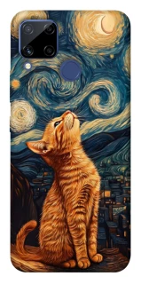 Чехол на Realme C15 van gogh cat фото 1 из 1