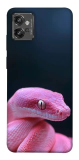 Чохол на Motorola Moto G32 Рожева змія фото 1 з 1