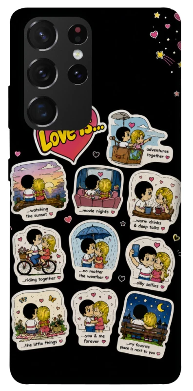 Чохол на Samsung Galaxy S21 Ultra Love is ver.4 фото 1 з 1