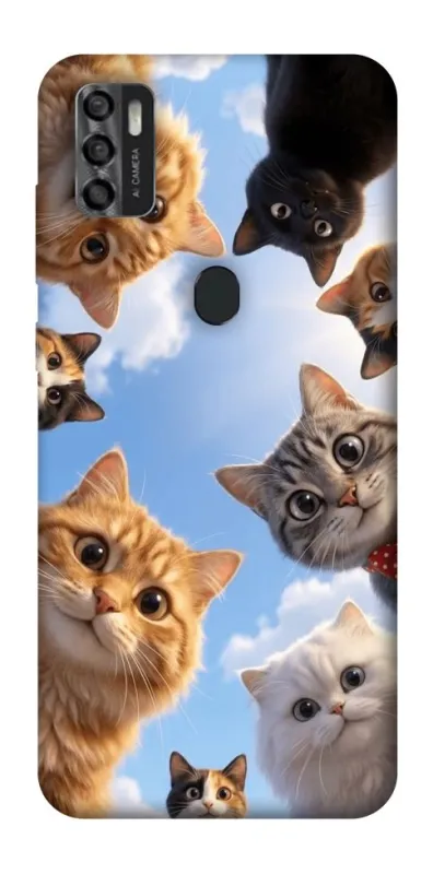 Чохол на ZTE Blade A7s (2020) Cats фото 1 з 1