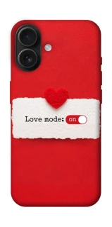 Чохол на Apple iPhone 16 Love Mode ON фото 1 з 1