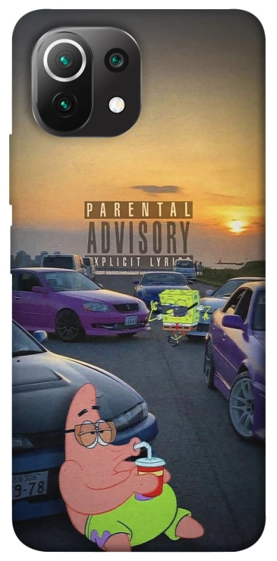 Чохол на Xiaomi Mi 11 Lite Патрік на перегонах фото 1 з 1