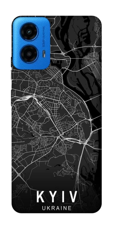Чохол на Motorola Moto G45 Kyiv map фото 1 з 1