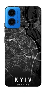 Чехол на Motorola Moto G45 Kyiv map фото 1 из 1