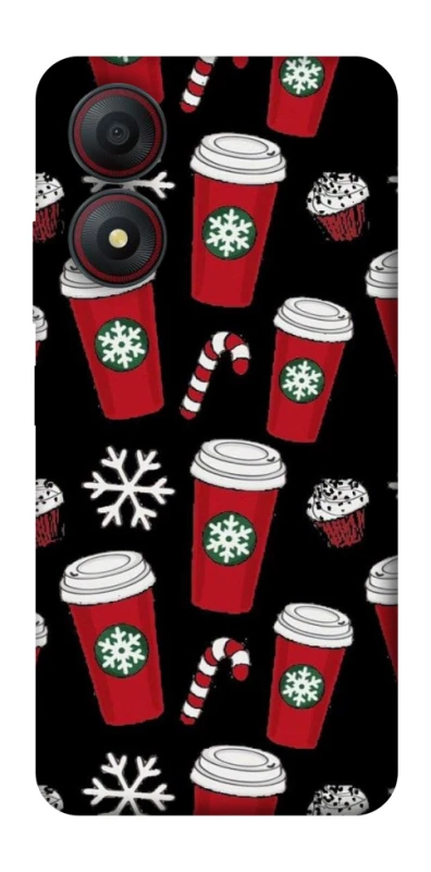 Чехол на ZTE Blade A34 4G Новогодний v40 фото 1 из 1