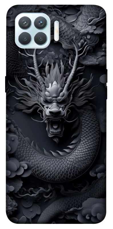 Чехол на Oppo F17 Pro black dragon фото 1 из 1
