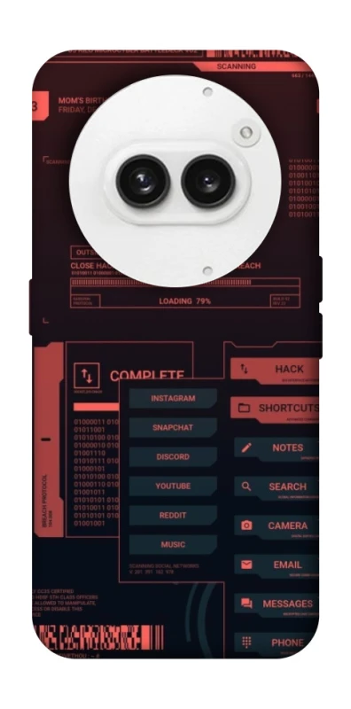 Чохол на Nothing Phone (2a) Attention фото 1 з 1