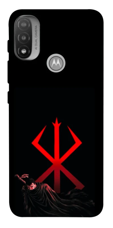 Чохол на Motorola Moto E20 Berserk Red Logo фото 1 з 1