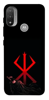 Чохол на Motorola Moto E20 Berserk Red Logo фото 1 з 1