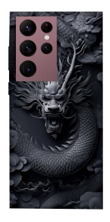 Чехол на Samsung Galaxy S22 Ultra black dragon фото 1 из 1