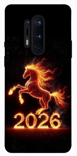 Чехол на OnePlus 8 Pro Red Fire Horse ver.1 фото 1 из 1
