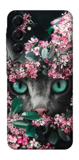 Чехол на Samsung Galaxy A16 4G/5G Кот в цветах фото 1 из 1