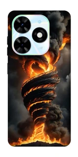 Чохол на TECNO Spark Go 2024 Вогняний торнадо фото 1 з 1