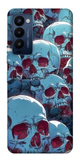 Чехол на TECNO Camon 18 Pro Skulls v2 фото 1 из 1