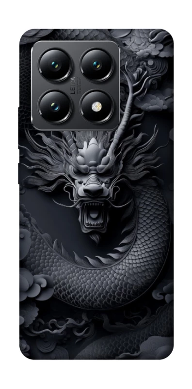 Чехол на Xiaomi 14T black dragon фото 1 из 1