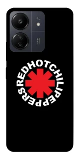 Чохол на Xiaomi Redmi 13C Red Hot Chili Peppers logo фото 1 з 1