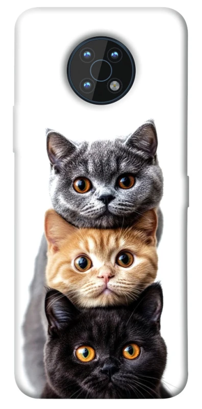 Чехол на Nokia G50 Красивые котики фото 1 из 1