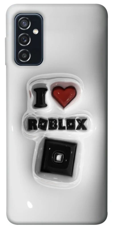 Чохол на Samsung Galaxy M52 I love Roblox фото 1 з 1
