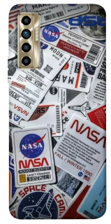 Чехол на TECNO Camon 17P NASA ver.4 фото 1 из 1