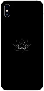 Чохол на Apple iPhone XS Max (6.5") Black Lotus фото 1 з 1