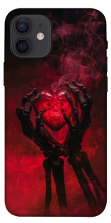 Чохол на Apple iPhone 12 (6.1") Heart in the hands of a skeleton фото 1 з 1