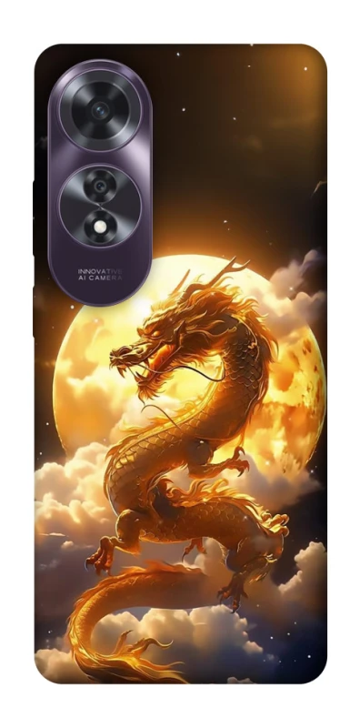 Чехол на Oppo A60 Golden Dragon фото 1 из 1