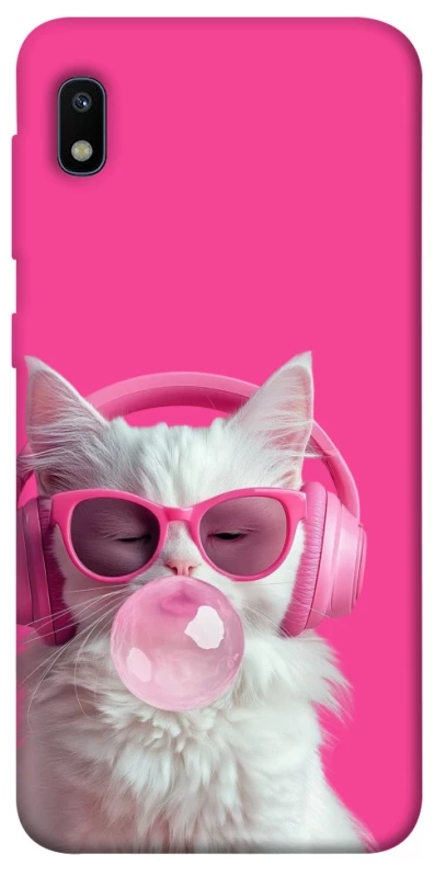 Чохол на Samsung Galaxy A10 (A105F) Pink kitty фото 1 з 1