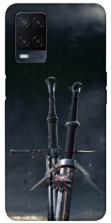 Чохол на Oppo A54 4G Мечі Ведьмака фото 1 з 1