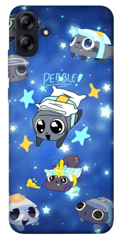Чехол на Samsung Galaxy A04e Pebble kitten stars фото 1 из 1