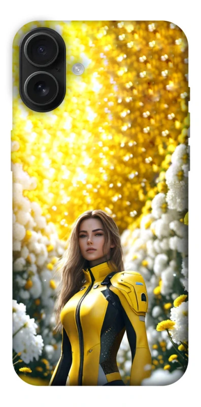 Чехол на Apple iPhone 16 Plus Cyber space girl ver.2 фото 1 из 1