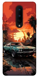 Чохол на OnePlus 8 Car at sunset фото 1 з 1